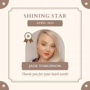 Photo of shining star winner