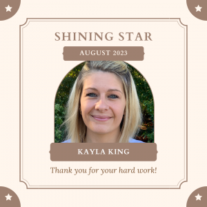 Photo of shining star winner