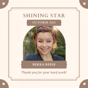 Photo of shining star winner