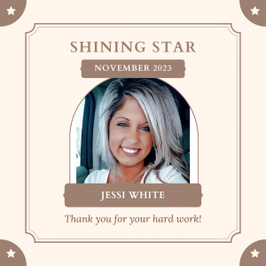 Photo of shining star winner