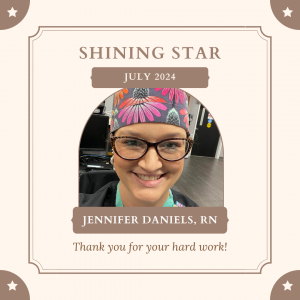 Photo of shining star winner