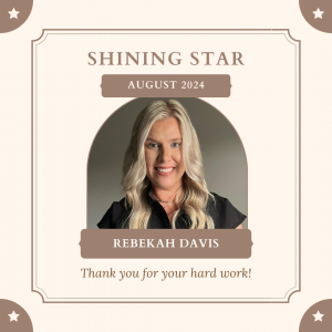 Photo of shining star winner