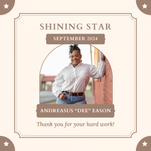 Photo of shining star winner