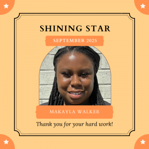 Photo of shining star winner